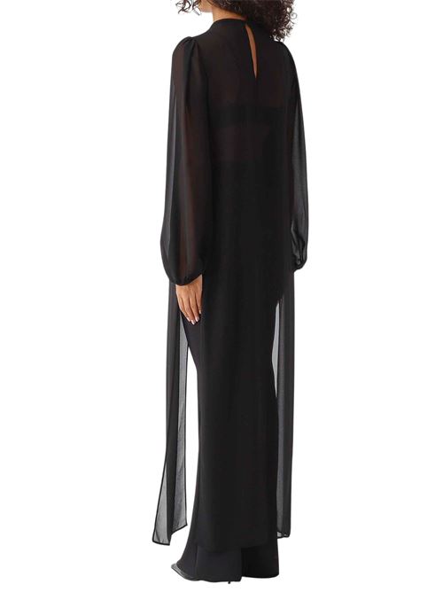 Camicia lunga in georgette trasparente Elisabetta Franchi | CA20867E2110